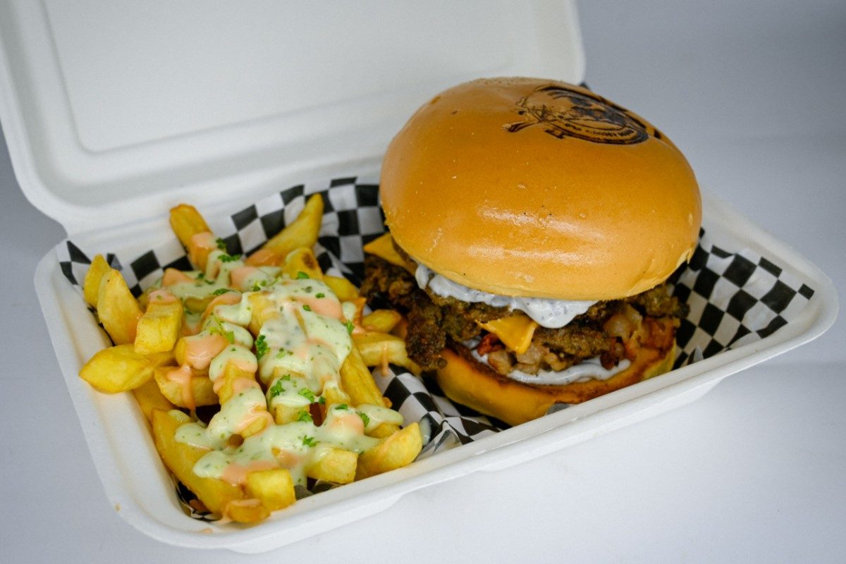 Smashed Double Cheeseburger