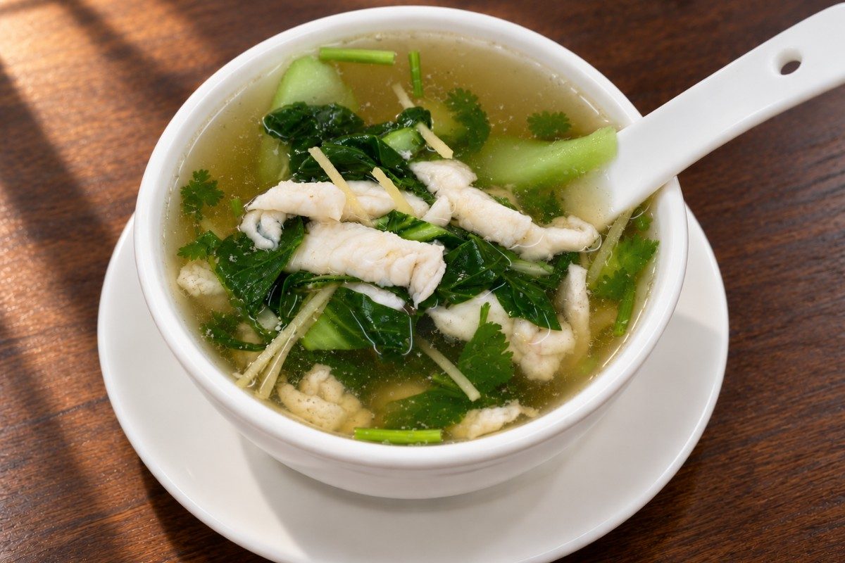Grouper Cilandro Soup