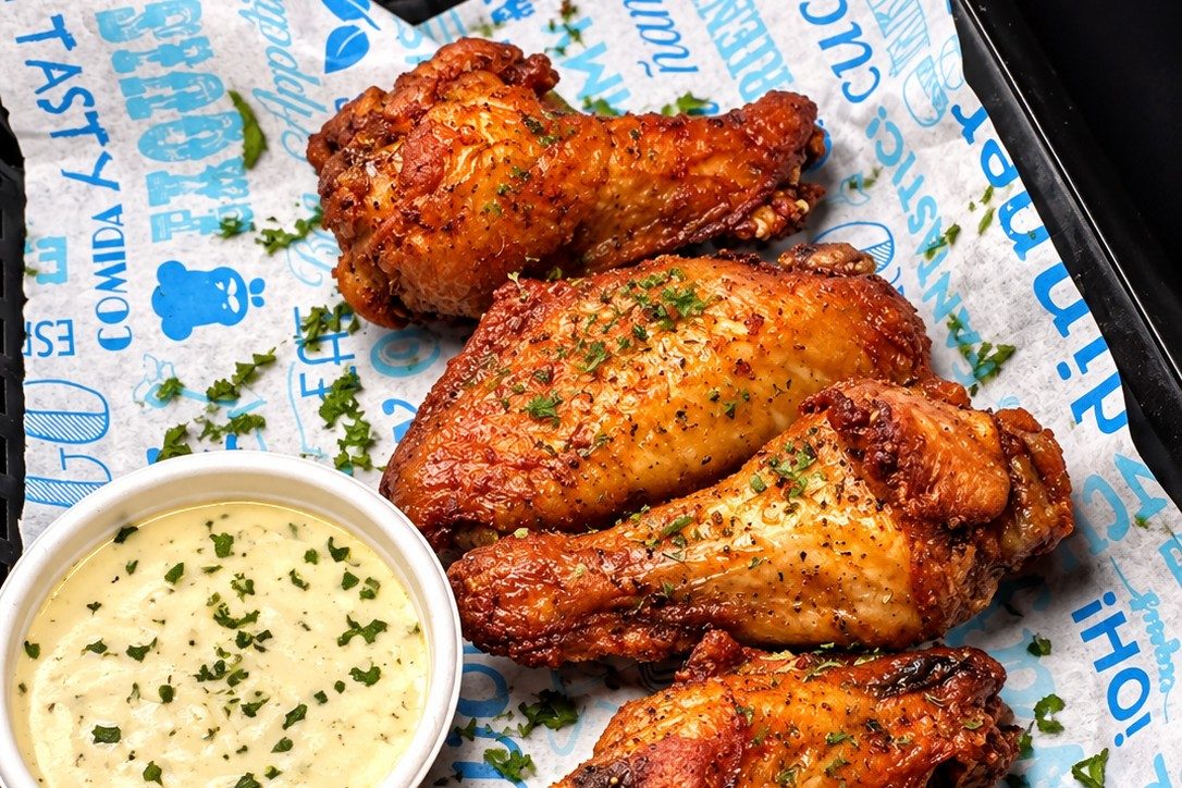 Crispy wings (Basket 8 PC)
