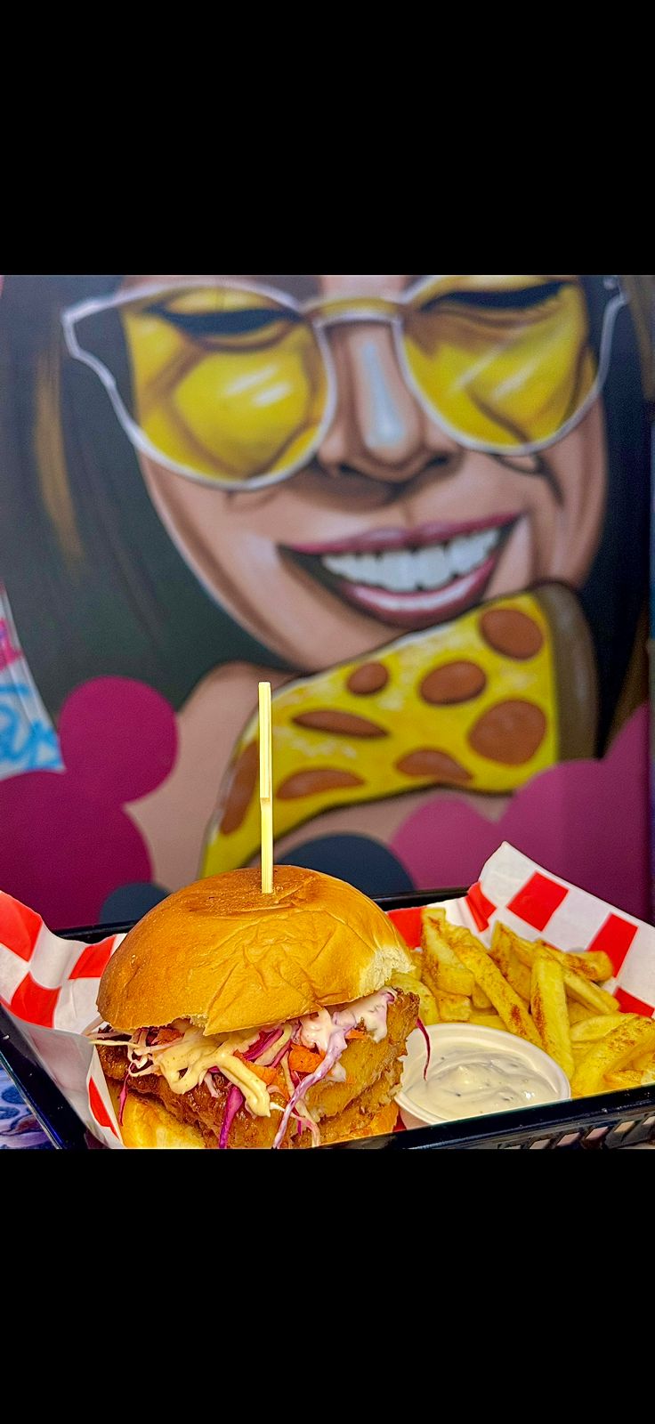 Baja Style Fish Burger