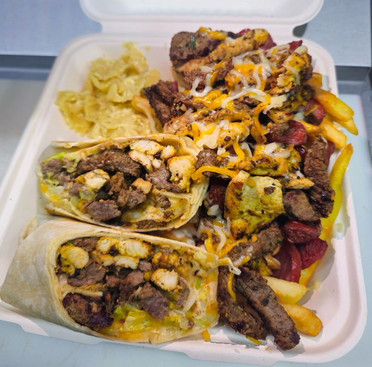 Burrito mix Salchi mix
