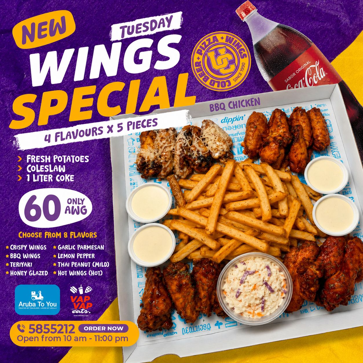 Tuesday Wings Special