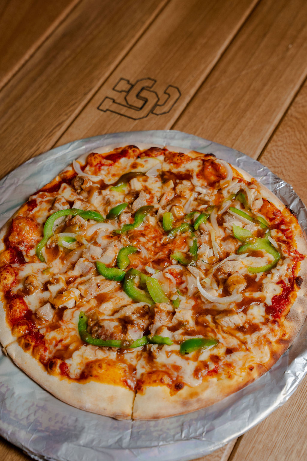 Teriyaki pizza