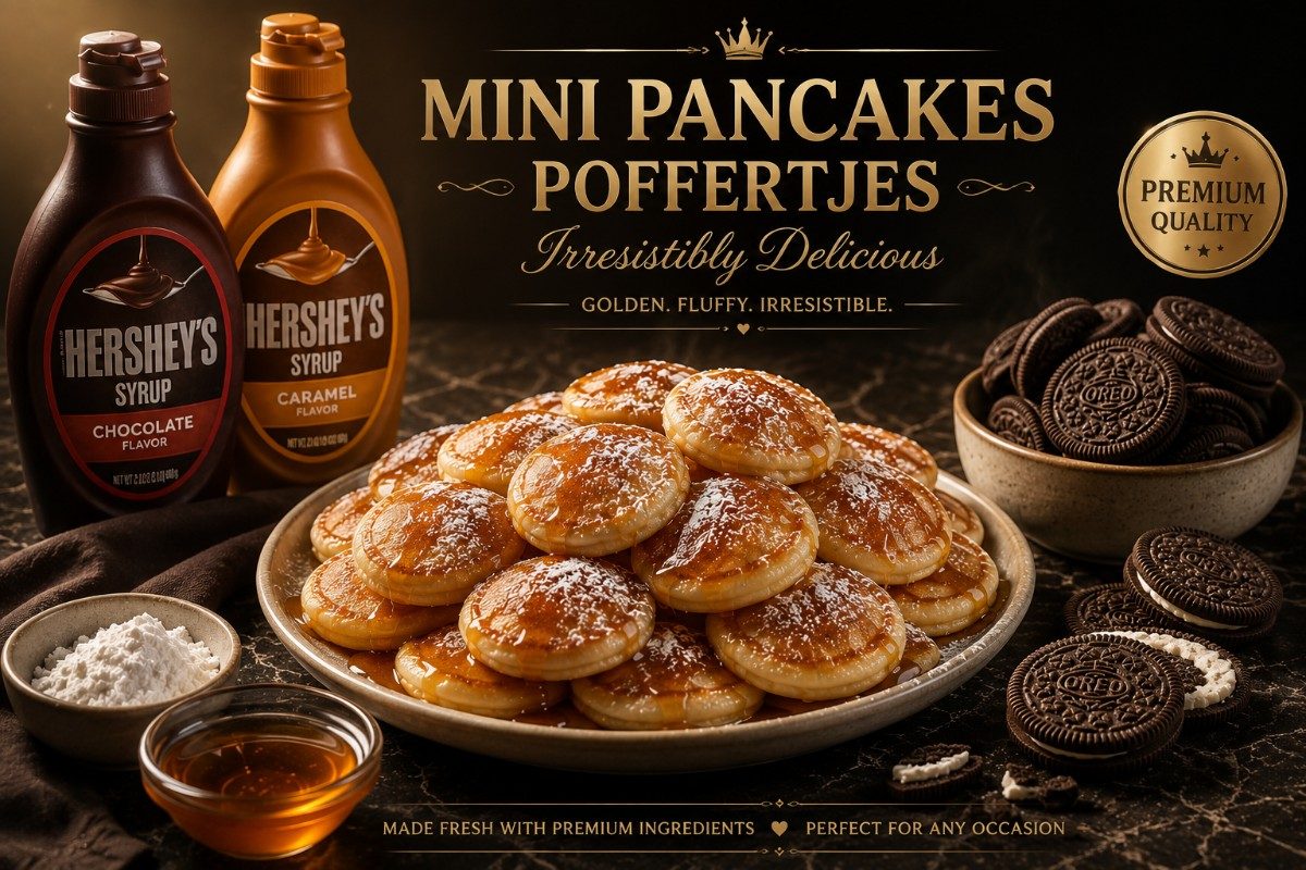 Mini pancakes  (Poffertjes)
