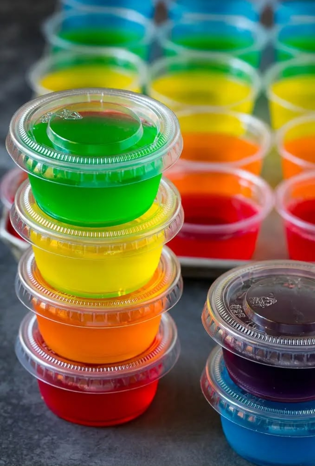 Gelatin cups