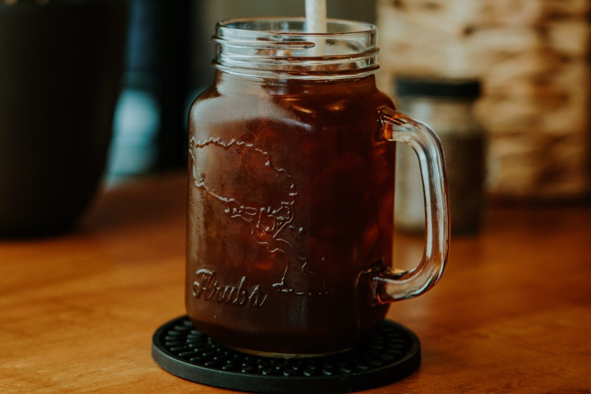 Iced coffee