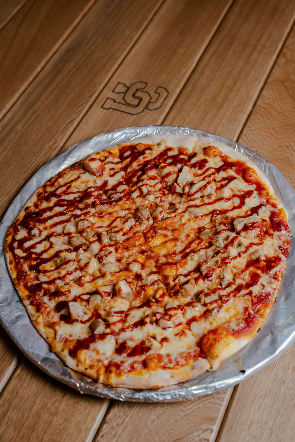 BBQ Pulled pork pizza