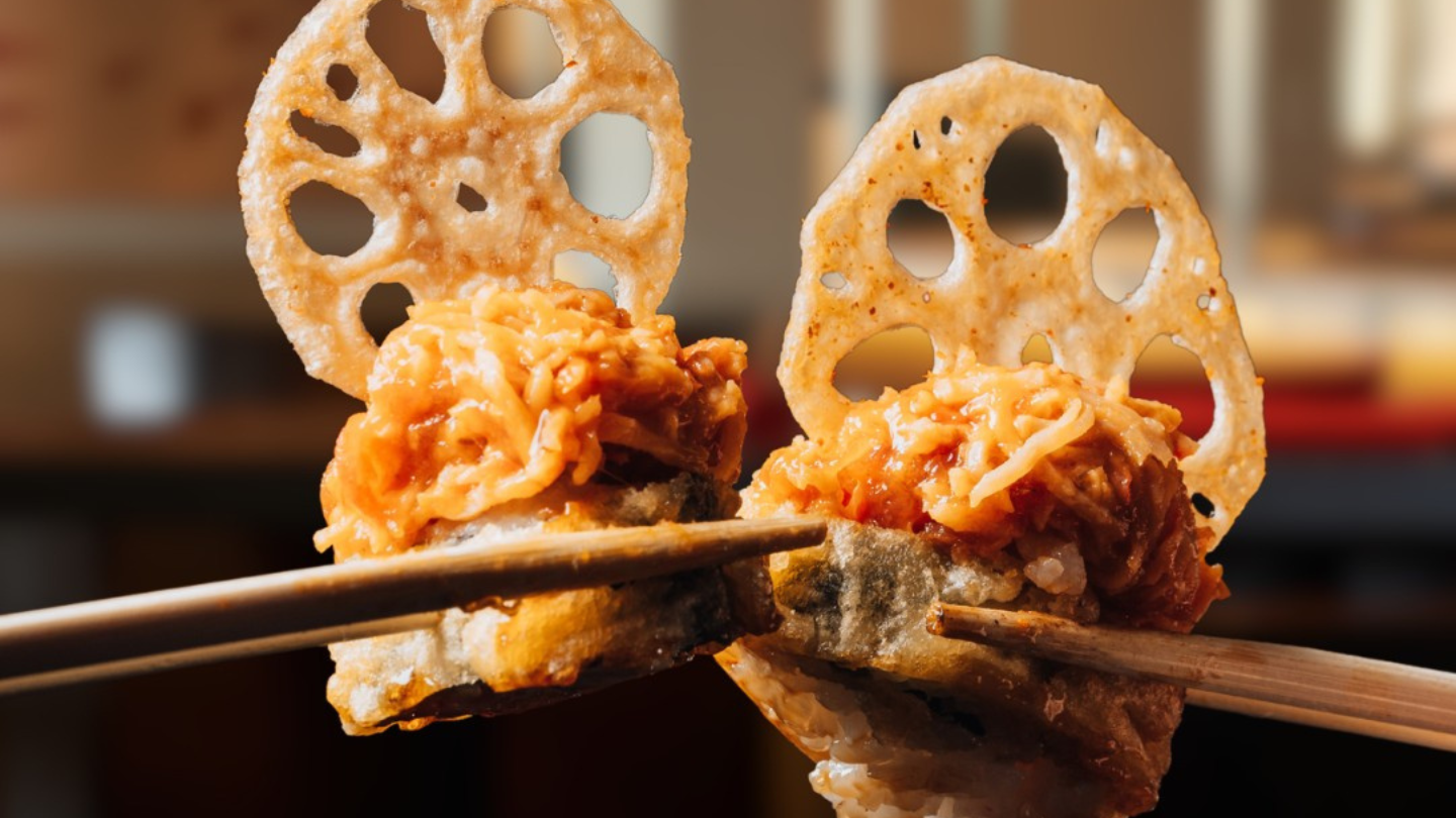 Spicy Lotus Tempura Specialty Sushi