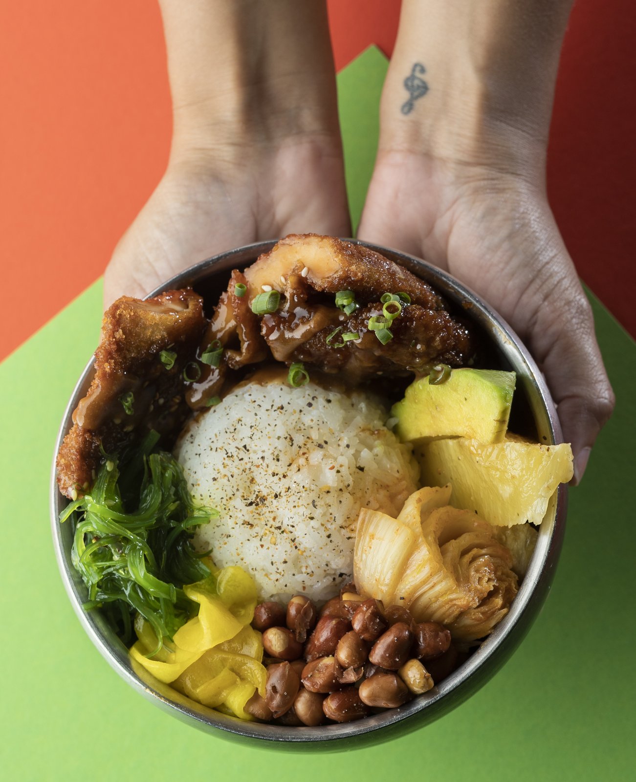 Korean Fried Chicken Bowl