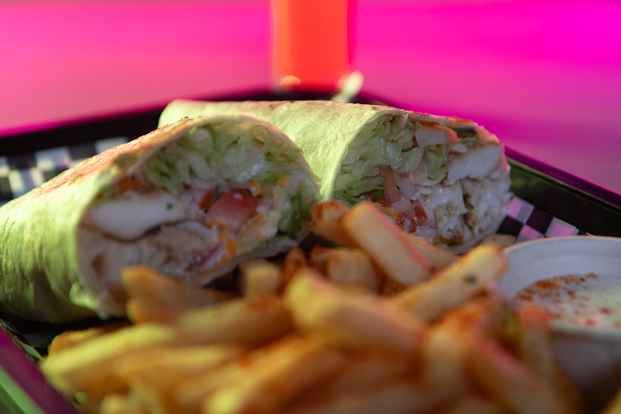 Chicken Breast Burrito Basket
