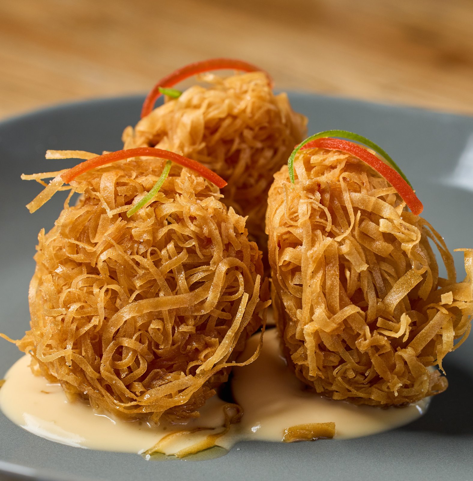 Mala Cream Shrimp Dim Sum