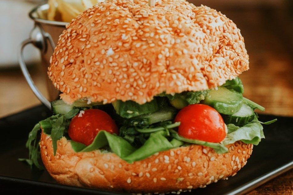 Vegetable sandwich.