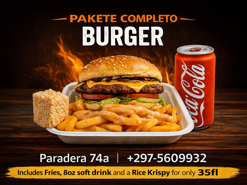 BURGER PAKETE COMPLETO