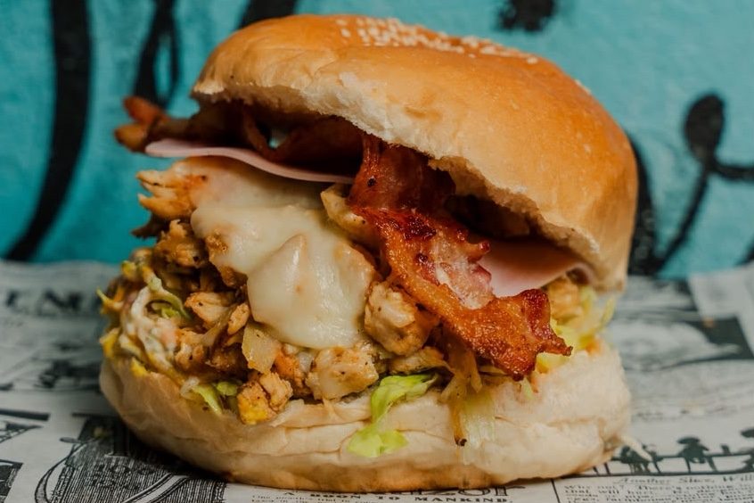 Hamburguesa Especial de Pollo
