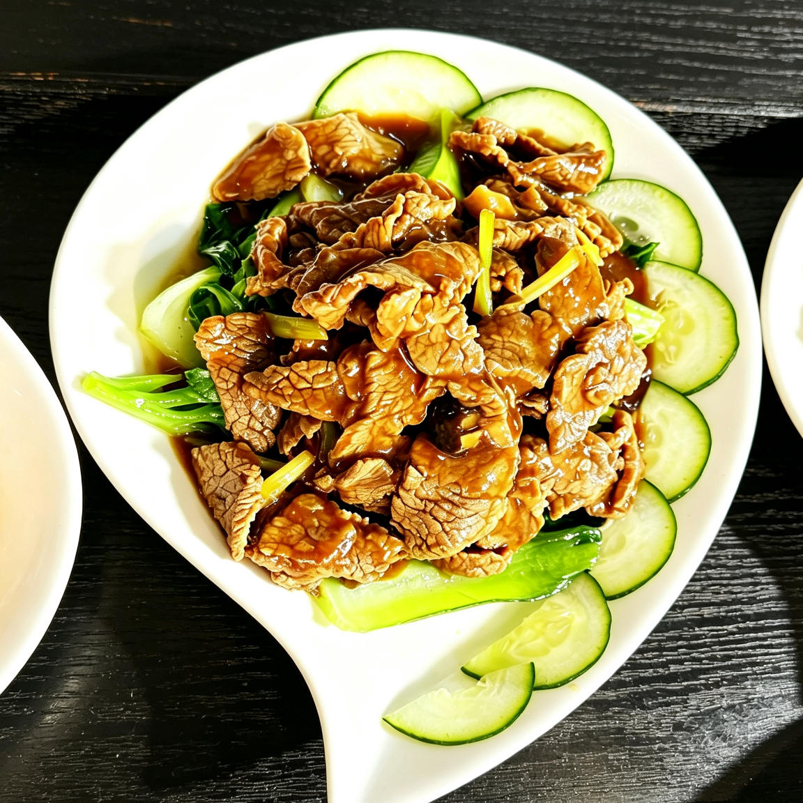 Tenderloin with garden fresh vegetable