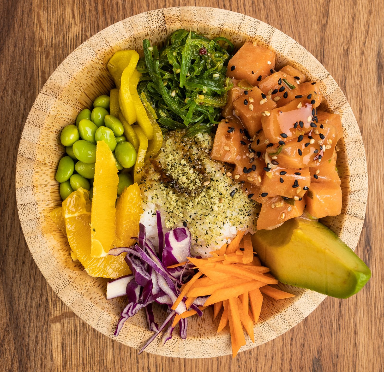 Miso Salmon Poké