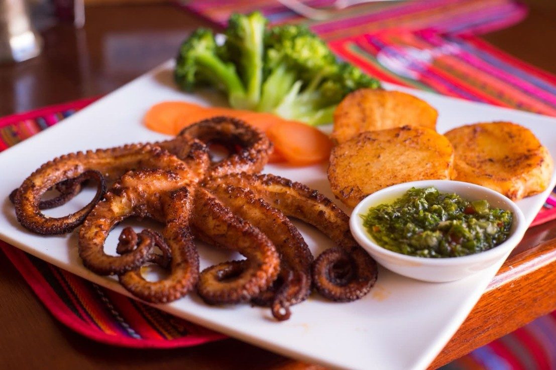 Pulpo al grill