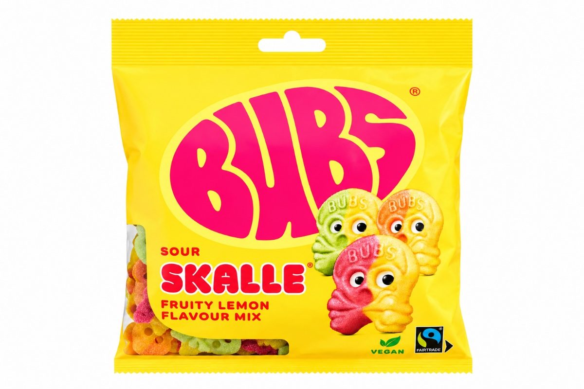 BUBS Sour Skalle Fruity Lemon Flavour Mix