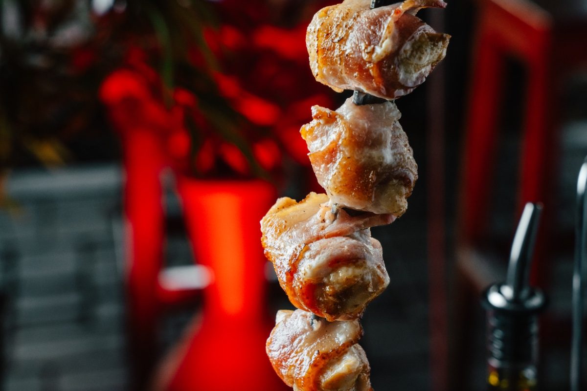 CHICKEN WITH BACON
