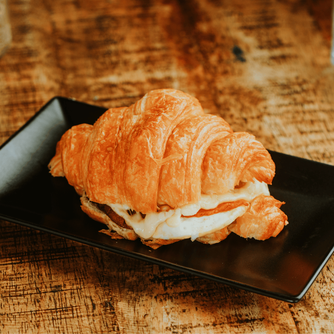 Croissant Egg, Bacon & Cheese