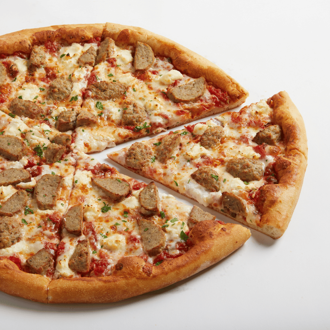 Mama's Meatballs Pizza