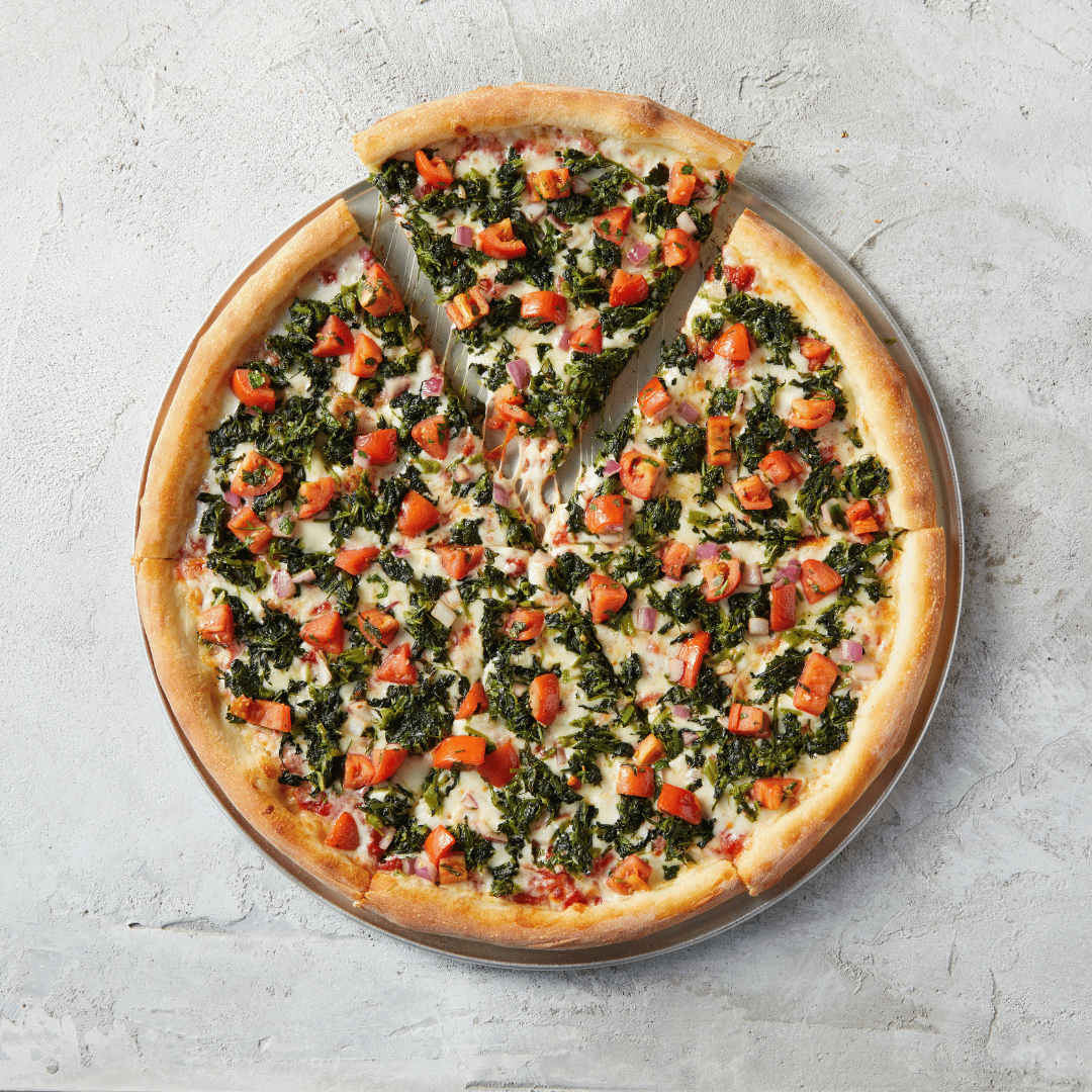 Mushroom and spinach