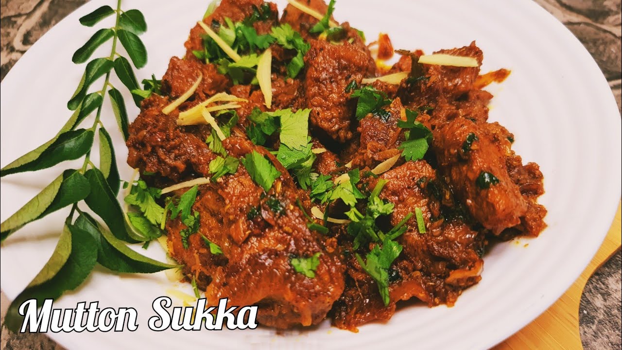 Mutton Sukka Fry (GF)