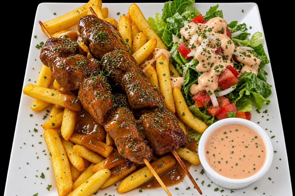 CHICKEN SATE PLATTER