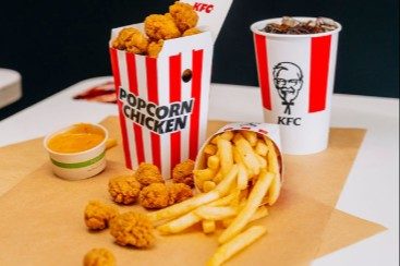 Popcorn Chicken Combo