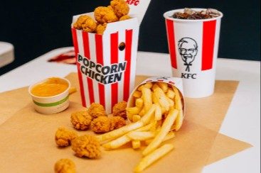 Popcorn Chicken Combo